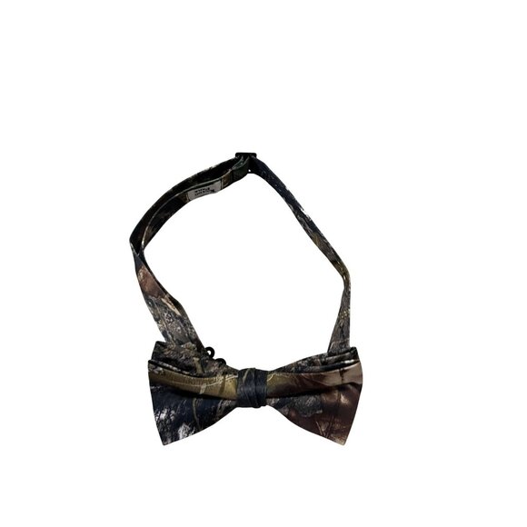 Tuxedo Park Camouflage Bow Tie Pre-Tied Adjustable OSFM Adult Used - Picture 3 of 8